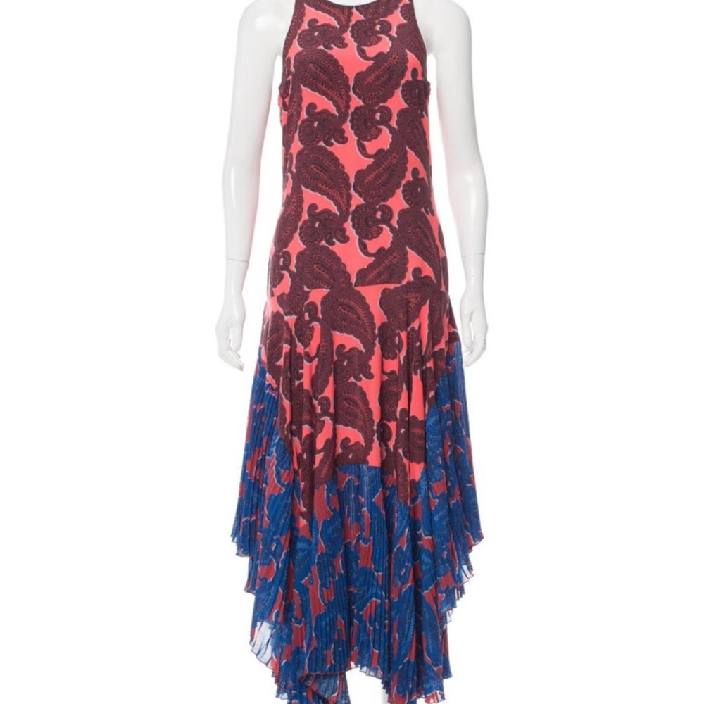 Stella McCartney Asymmetrical Silk Dress